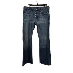 Jack & Jones Men’s Jeans Size 34 Blue Denim Straight Leg Medium Wash